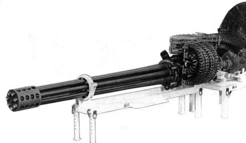 minigun GAU-8 Avenger