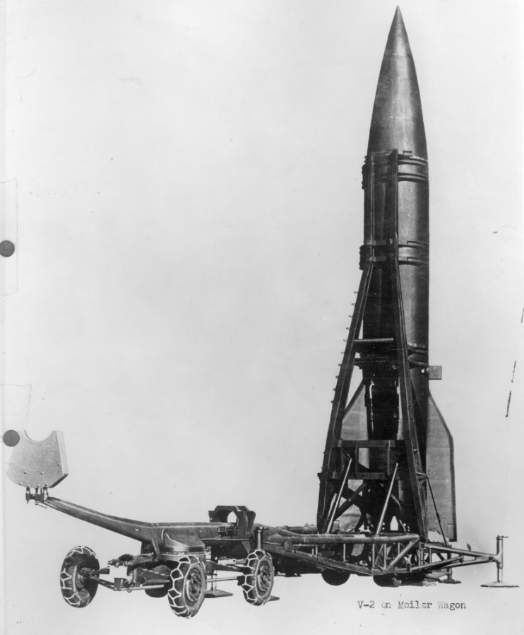 pengaruh roket V-2 pada NASA