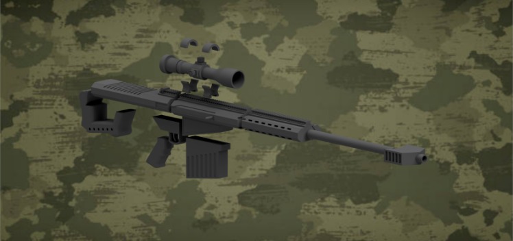 senapan Barrett .50 cal