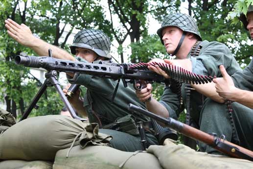 senapan mesin ringan WWI