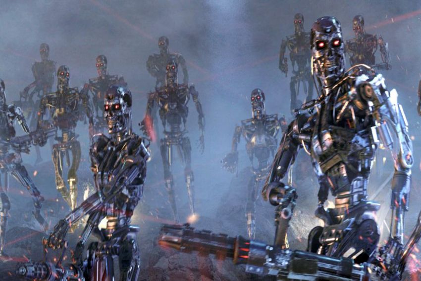 senjata AI dan robotika